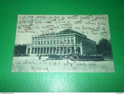 Cartolina Reggio Emilia - Teatro Municipale 1930