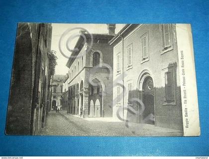 Cartolina Reggio Emilia - Via Boiardi 1917