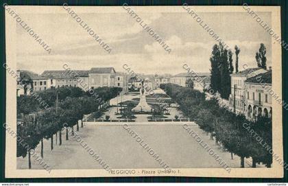 Reggio Emilia Reggiolo cartolina QK0332