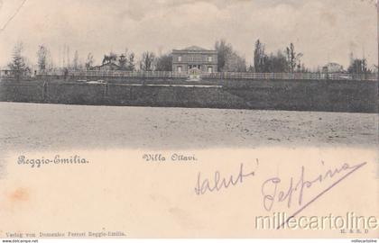 REGGIO EMILIA - villa Ottavi  1902