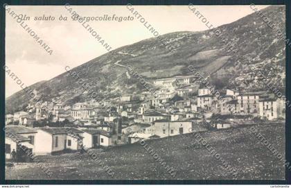 Rieti Borgocollefegato cartolina MV1437