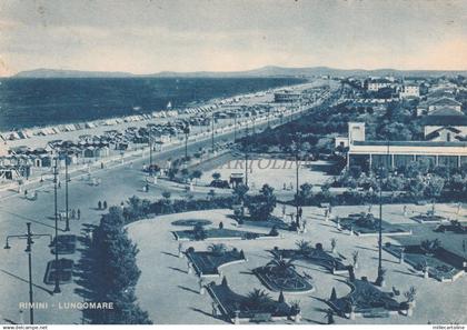 RIMINI - Lungomare 1950
