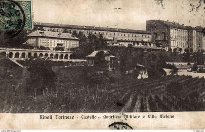 RIVOLI, Torino - Castello, Quartiere Militare e Villa Melano - VG - #075
