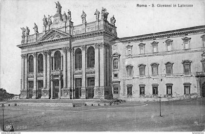 A805 Italy Rome Roma S Giovanni in Laterano vintage postcard