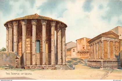 B338 Italy Roma Rome Temple of Vesta vintage postcard
