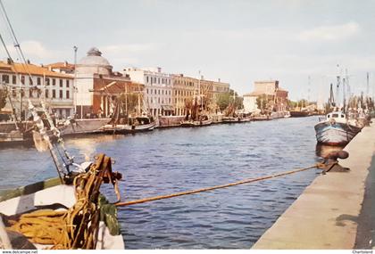Cartolina - Fiumicino - Porto Canale - 1970 ca.