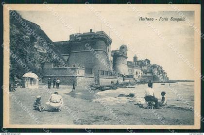 Roma Nettuno Forte San Gallo cartolina KF2410