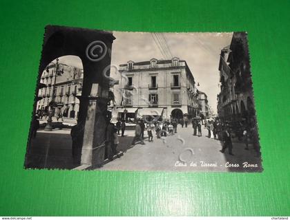 Cartolina Cava de' Tirreni - Corso Roma 1956
