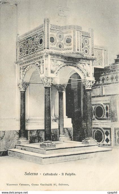 CPA Salerno Cattedrale Il Pulpito