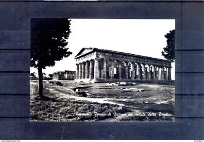 italie. paestum. lot de 3 cartes modernes
