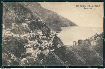 Salerno Positano cartolina XB0827