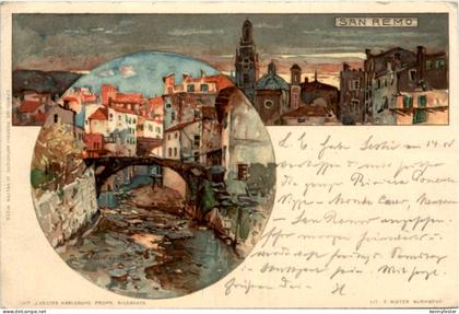 San Remo - Litho