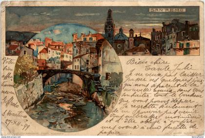 San Remo - Litho