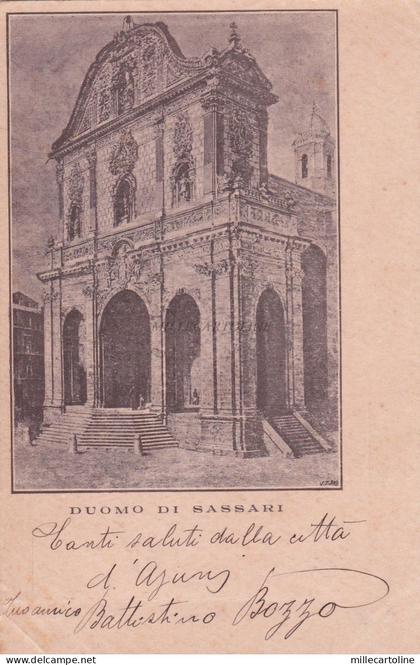 * SASSARI - Duomo 1900