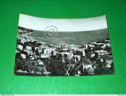 Cartolina Albisola - La zona villette 1962