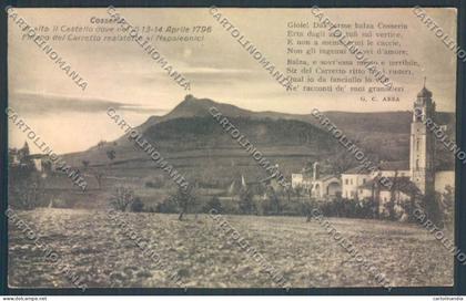 Savona Cosseria cartolina ZQ1611