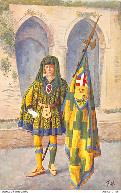 Italia - SIENA - I 17 Paggi delle storiche Contrade di Siena - Bruco