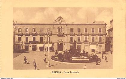 Italia - SIRACUSA - Piazza Archimede