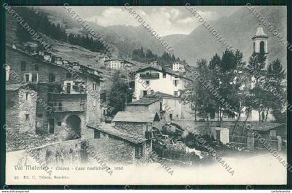 Sondrio Chiesa cartolina QQ7697
