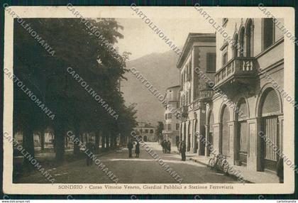 Sondrio città cartolina QQ7383