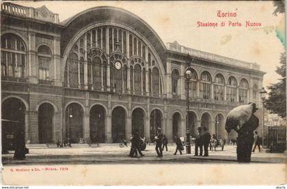 CPA Torino Stazione di Porta Nuova ITALY (15058)