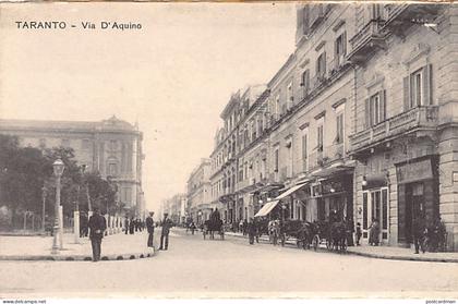 Italia - TARANTO - Via D'Aquino