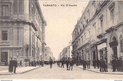 Italia - TARANTO - Via D'Aquino