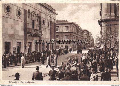 TARANTO:  via d'Aquino    1941