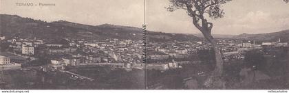TERAMO:  Cartolina doppia - Panorama