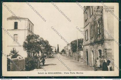 Teramo Giulianova cartolina EE4871