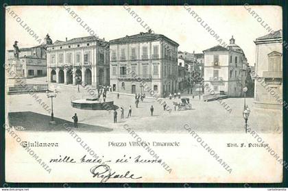Teramo Giulianova cartolina QQ4299