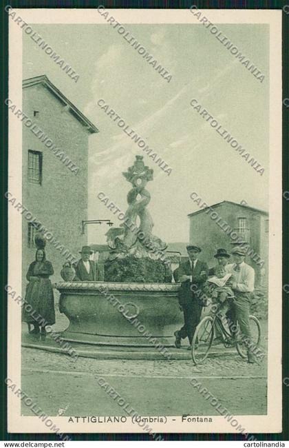 Terni Attigliano cartolina QK4555