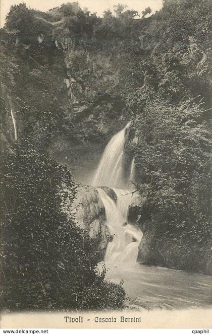 CPA Tivoli Cascata Barnini