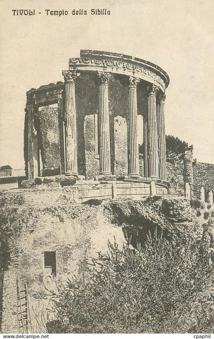 CPA Tivoli Tempio della Sibilla