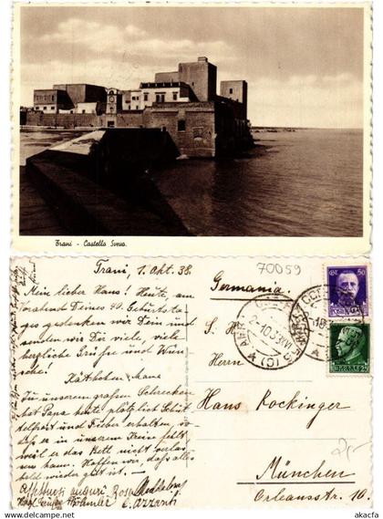 CPA TRANI Castello Svevo ITALY (531515)