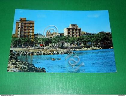 Cartolina Mazara del Vallo - Lungomare Mazzini 1966