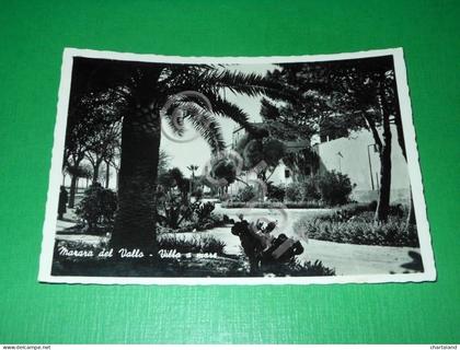 Cartolina Mazara del Vallo - Villa a mare 1950 ca