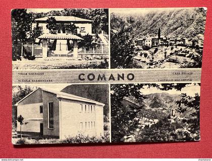 Cartolina - Comano ( Trento ) - Vedute diverse - 1966