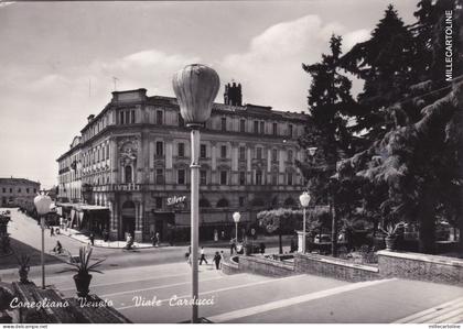 CONEGLIANO VENETO - VIALE CARDUCCI  1954