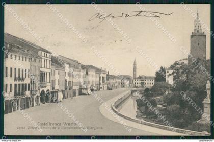 Treviso Castelfranco Veneto cartolina ZKM8859