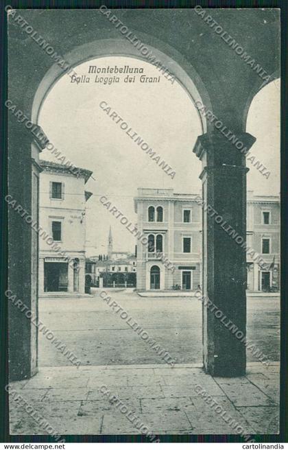 Treviso Montebelluna cartolina QK2566