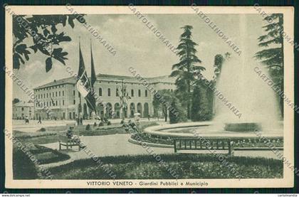 Treviso Vittorio Veneto cartolina QK2589