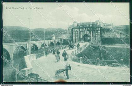 Udine Palmanova Porta Udine MACCHIA cartolina RB9810