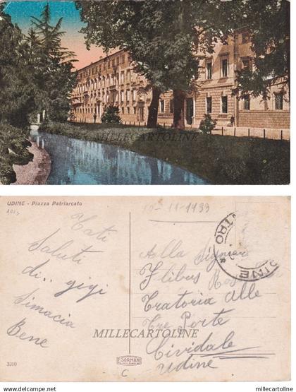 UDINE: Piazza Patriarcato  1933