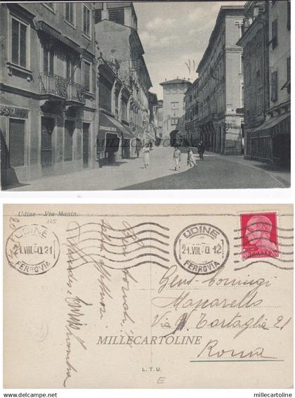 UDINE: Via Manin   1940