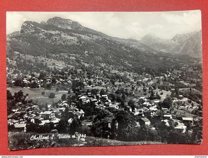 Cartolina - Challand-Saint-Victor ( Valle d'Aosta ) - 1961