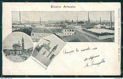 Varese Busto Arsizio cartolina QT4862