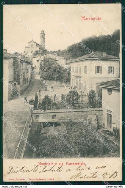 Varese Marchirolo cartolina QK9742