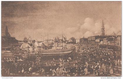 AK Venezia Venedig Festa dell' Ascensione Canaletto Antonio Italien Veneto bei Padova Vicenza Verona Treviso Chioggia