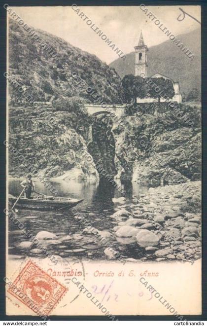 Verbania Cannobio cartolina ZQ8015